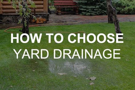 How to Choose The Right Yard Drainage For Your Home Yard Drainage System, Sump Pump Drainage, Crawl Space Vapor Barrier, Sidewalk Repair, Retaining Wall Construction, Gutter Drainage, Backyard Drainage, Driveway Repair, Yard Drainage