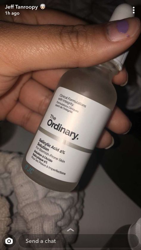 The Ordinary Sylacilic Acid, The Ordinary Salicylic Acid, Salicylic Acid, Skincare Products, The Ordinary, Shampoo Bottle, Serum, Im Not Perfect, Skin Care