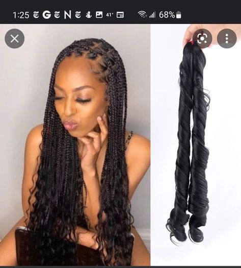 Hair Attachments, Spiral Braids, Spiral Hair Curls, Wavy Hair With Braid, Curly Perm, Extensions Braids, French Curls, Spiral Braid, Synthetic Braids