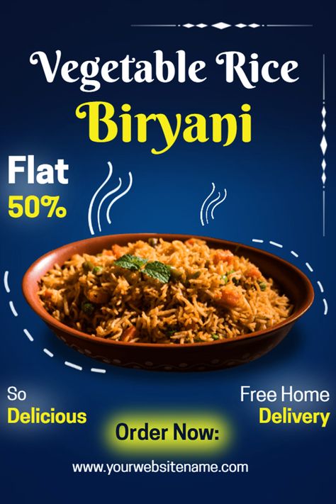 #RestaurantFlyer #VegetableBiryaniFlyer #BiryaniLoversFlyer #FoodieFlyer #TraditionalFoodFlyer #RestaurantSpecialsFlyer #FoodMarketingFlyer #FoodPromoFlyer #RestaurantBusinessFlyer #IndianCuisineFlyer #TastyBiryaniFlyer #FlavorfulDishesFlyer #AuthenticFlavorsFlyer #FoodPromotionFlyer #DeliciousEatsFlyer #CulinaryDelightsFlyer #RestaurantDesignFlyer Babysitting Flyers, Vegetable Biryani, Cleaning Service Flyer, Make A Flyer, Fitness Flyer, Restaurant Flyer, Restaurant Marketing, Halloween Flyer, Christmas Flyer