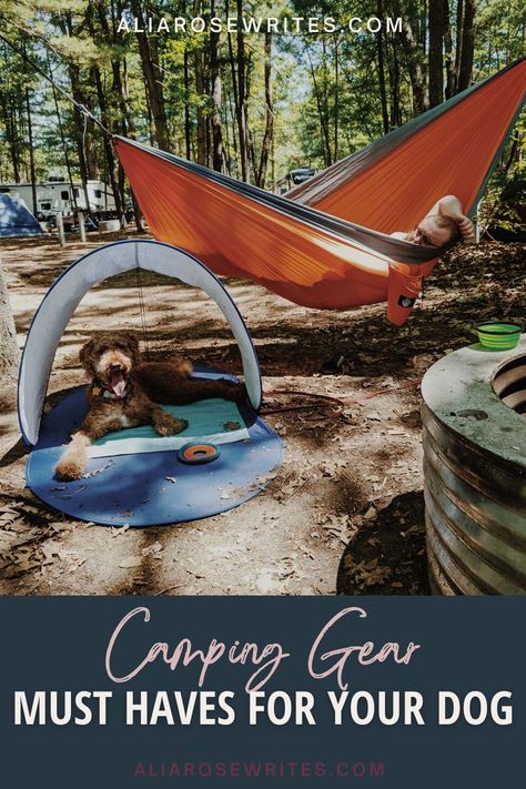 Big Dog Essentials, Camping Hacks With Dogs, Dog Road Trip, Dog Camping Hacks, Dog Camping Essentials, Travel Dog, Camping With Dogs Hacks, Dog Travel Essentials, Camping With Dogs