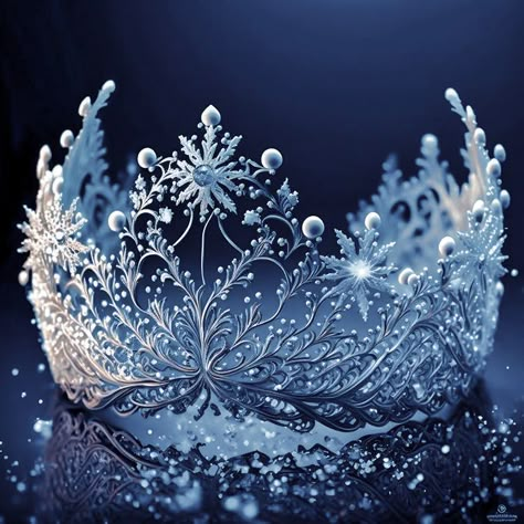 Ice Crown, Fantasy Jewelry Magic, Fantasy Crown, Tiara Accessories, Crown Aesthetic, Tiara Headpieces, Cosplay Jewelry, Beautiful Tiaras, Queen Costume