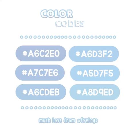 Oc Pastel Pallete Code, Discord Hex Codes, Discord Color Codes, N Font Design, Blue Color Codes, N Font, Purple Hex, Colors Code, Discord Ideas