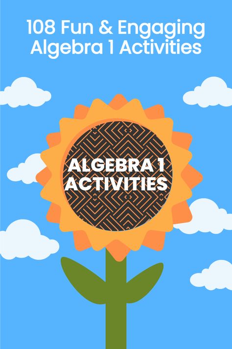 Algebra 1 Projects, Algebra Games High School, Algebra Projects High School, Algebraic Expressions Activities, Algebra Projects, Pre Algebra Activities, Algebra Games, Math Things, Instructional Activities