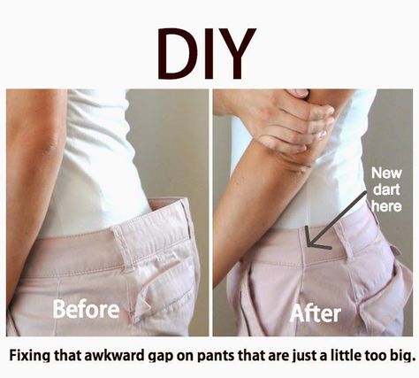 This post contains a great tip for altering store bought pants to fit you perfectly. Get the complete tutorial Sewing Alterations, Sew Ins, Diy Vetement, Beginner Sewing, Beginner Sewing Projects Easy, Altering Clothes, Creation Couture, Pattern Drafting, Sewing Projects For Beginners