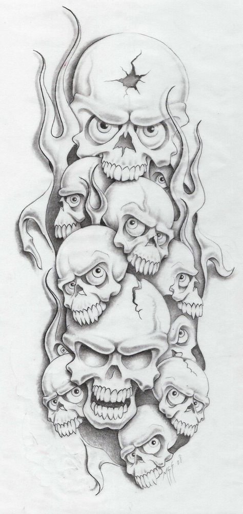 skulls Cover Up Tattoo Stencil, Skull Cover Up Tattoo, Cool Skull Drawings, Evil Skull Tattoo, Skull Art Tattoo, Skull Stencil, Skull Sketch, Skull Sleeve Tattoos, Skull Sleeve