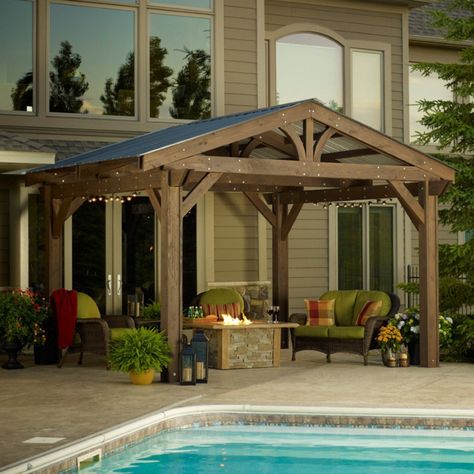 Pergola With Tin Roof, Pergola Diy, Pergola Swing, Pergola Attached To House, Metal Pergola, Wood Pergola, Wooden Pergola, Deck With Pergola, Diy Money