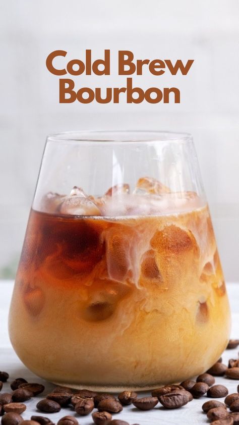 This recipe further solidifies bourbon as one of my favorite coffee pairings. It’s a decadent cocktail that blends bourbon and cold brew with cream, triple sec, and maple syrup. #ColdBrewBourbon Bourbon Coffee Drink, Cold Brew Old Fashioned, Coffee Bourbon Cocktail, Smoked Maple Bourbon Cocktail, Cold Brew Cocktail Drinks, Bourbon Old Fashioned Recipes, Bourbon Coffee Cocktails, Infused Bourbon Recipes, Bourbon Cream Cocktail