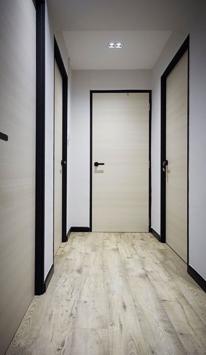 Carpenters Interior Design singapore BTO Design  HDB Resale Design Condominium Design Landed Property Design Condominium Interior Design, Hdb Resale, House Moodboard, Condominium Interior, Condominium Design, Narrow Entryway, Interior Design Singapore, Property Design, Room Doors