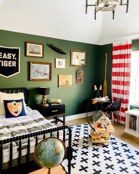 Jenny Lind Kids Bed (Black) curated on LTK Green Boys Room, Happy Back To School, Maine Cabin, Toddler Boy Room Decor, Boys Bedroom Makeover, Jenny Lind, Big Boy Bedrooms, Big Kids Room, Bedroom Redo