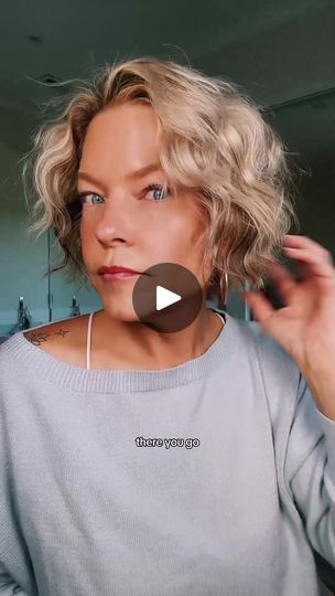 Tymo Rovy Wave, Short Scrunched Hair, Beach Waver On Short Hair, Tymo Hair Waver, Short Bob Waves, Waver Hair Styles, 3 Barrel Waver Hair, Beach Waves Short Hair, Waves On Short Hair