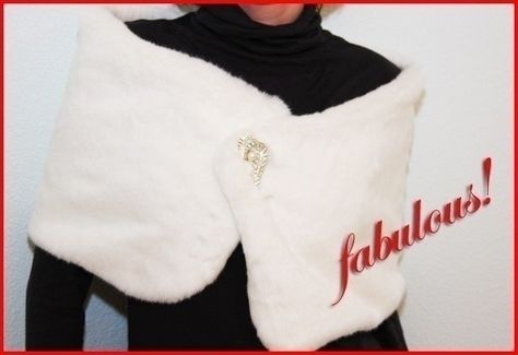 Fabulously Faux Fur Wrap  •  Free tutorial with pictures on how to make a shrug in under 120 minutes Narnia Costumes, Faux Fur Shrug, Spike Jonze, Wrap Tutorial, Cropped Jackets, Fur Shrug, Cape Pattern, Faux Fur Stole, Faux Fur Wrap