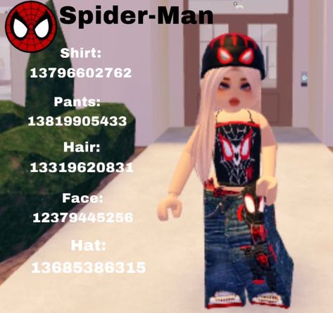 Roblox Codes For Clothes Spiderman, Codes For Berry Ave Spiderman, Berry Avenue Codes Clothes Y2k Spiderman, Berry Ave Spiderman Codes, Spider Man Berry Ave, Berry Ave Spider Man Fit Codes, Spider Codes Berry Ave, Berry Avenue Outfit Codes Spiderman, Brookhaven Outfit Codes Spider Man