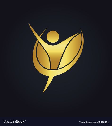 Gold Logo Design Ideas, Success Logo Design, Success Logo, Leader Logo, Success People, V Logo Design, Wallpaper Iphone Quotes Backgrounds, Rs Logo, Dance Logo