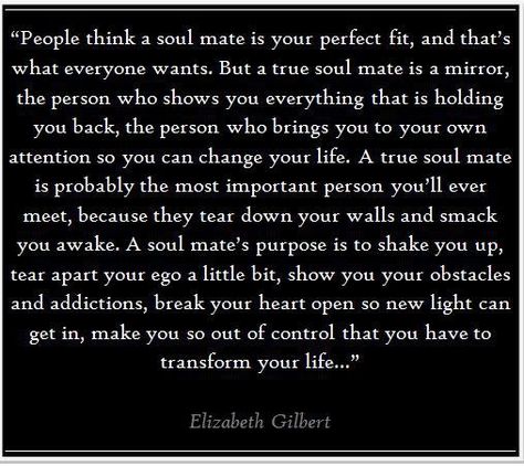 Soulmate Elizabeth Gilbert Quotes, Under Your Spell, Elizabeth Gilbert, Eat Pray, Soul Mate, Cute Love Quotes, Intp, Quotable Quotes, A Quote