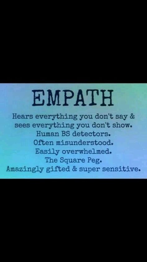 Empath Definition, No Empathy, Infj Empath, Empath Traits, Empath Abilities, Empathy Quotes, Intuitive Empath, An Empath, Sensitive Person