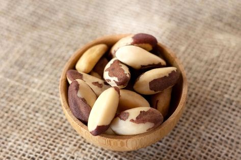 Brazil nuts. brazilian chestnut, selecti... | Premium Photo #Freepik #photo #natural-food #fresh-food #healthy-snacks #vegan-background Nuts Health Benefits, Healthy Nuts And Seeds, Healing Ideas, Top 10 Home Remedies, Healthy Nuts, Mole Removal, Brazil Nuts, Nuts And Seeds, Healthy Families