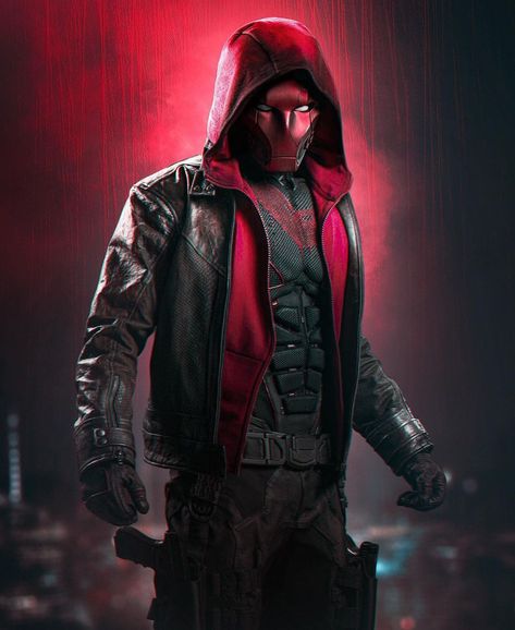 Red Hood Wallpaper, Red Hood Dc, Batman Red Hood, Red Hood Cosplay, Hood Wallpapers, Titans Tv Series, Batman Suit, Red Hood Jason Todd, Dc Comics Wallpaper