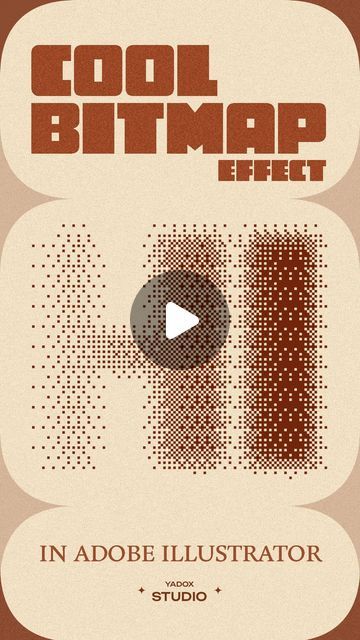 Alireza on Instagram: "Here’s How To Create a Cool Bitmap Effect on Your Texts or Objects in Adobe Illustrator 💫

Save to not forget ✨
.
.
.
.
#graphicdesign #graphicdesigner #illustrator #graphicdesigners #illustratortutorial #illustratortips #adobeillustrator #adobeillustratortutorial" Bitmap Graphic Design, Text Effects Illustrator, Illustrator Text Effects, Illustrator Text, Text Tutorial, Adobe Illustrator Design, Adobe Illustrator Tutorials, Illustrator Tutorials, Adobe Illustrator