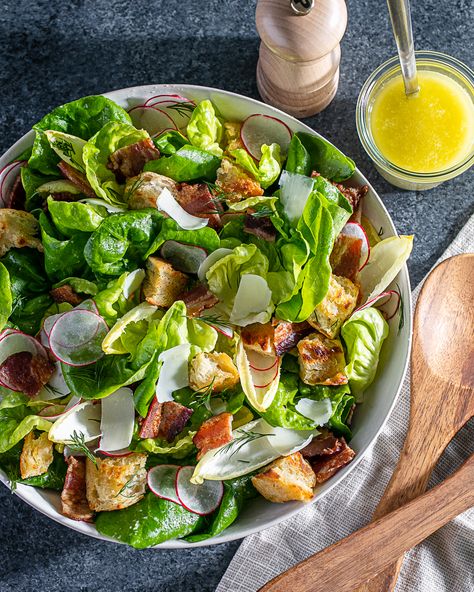 Butter Lettuce Cucumber Salad, Living Lettuce Recipes, Salad Using Butter Lettuce, Salads With Butter Lettuce, Butterleaf Lettuce Salad, Butter Crunch Lettuce Recipes, Winter Lettuce Salad Recipes, Butter Lettuce Salad Dressing, Butter Leaf Salad Recipe