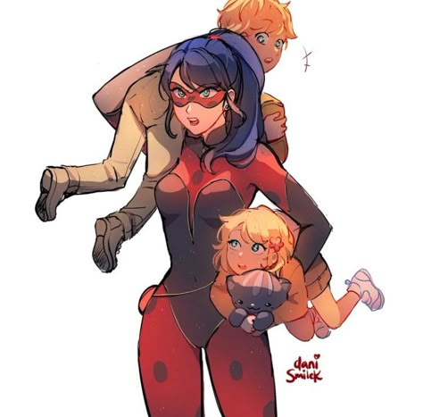 Miraculous Au, Mlb Fan Art, Miraculous Fanart, Tikki Y Plagg, Miraculous Ladybug Oc, Miraculous Ladybug Memes, Miraculous Ladybug Wallpaper, Miraculous Ladybug Fanfiction, Super Cat