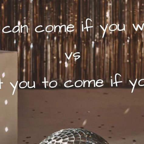 “You can come if you want” vs “I want you to come if you can”  Which one would make you want to go?

People with trauma histories often interpret neutral cues as negative.  “You can come if you want” sounds like you don’t actually want them to come. 

I know I do!  And this is something I have struggled with my entire life – which is why I am very intentional in how I extend invitations. Healing From Childhood, Childhood Wounds, Feel Wanted, Extraordinary Life, Sounds Like, Self Development, I Want You, Want You, Like You