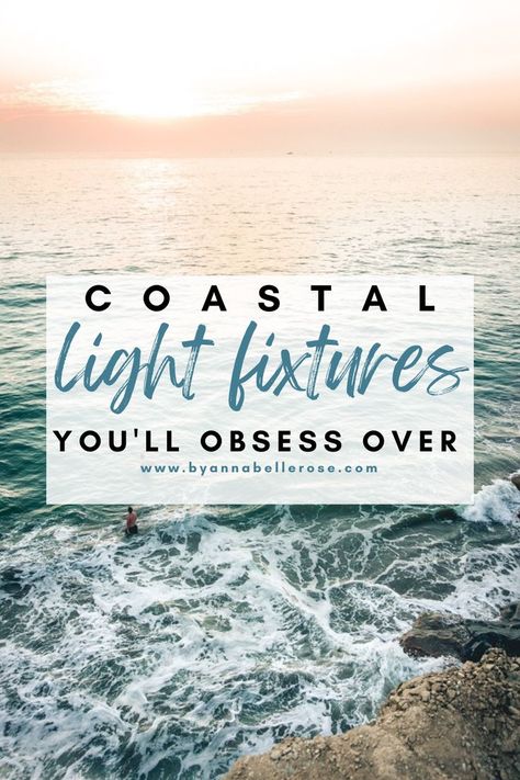 If you’re searching for coastal light fixture ideas, then look no further! This post is a complete guide to all the best coastal light fixtures for every budget. Coastal lighting fixtures beach houses, beachy chandelier, coastal chandelier, coastal kitchen decor, beach house kitchens, light fixtures 

see it all here: https://byannabellerose.com/ultimate-guide-of-coastal-light Modern Coastal Vanity Lighting, Modern Coastal Pendant Lighting, Coastal Bathroom Chandelier, Pool House Lighting Ideas, Chandelier For Foyer Entryway Coastal, Coastal Farmhouse Ceiling Lights, Coastal Kitchen Table Centerpiece, Beach House Lighting Ideas, Coastal Hanging Light Fixtures