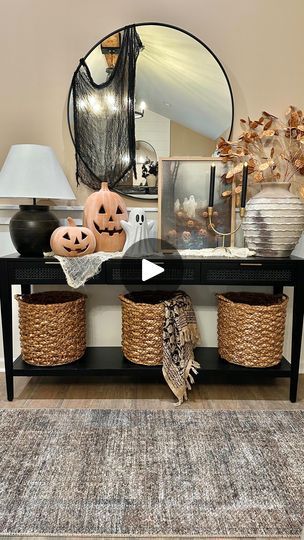 109K views · 1.5K reactions | 🍂🎃DIY Terracotta Pumpkins...

Comment DIY INFO PLEASE to get the links to shop sent directly to your inbox.

I recently shared these pumpkins in a reel and so many of you requested a DIY tutorial on how I created them.  These faux pumpkins look like the viral Pottery Barn ones, but at a fraction of the cost.🙌🏼

This was seriously so easy. I first spray painted my pumpkins with 2 coats of Behr Terracotta Flat spray paint. I let them dry. Then, once I was ready to add the flour, l lightly sprayed the pumpkin again. While paint was wet, I sifted the flour onto the pumpkin and lightly brushed off. Repeat that step until you get the look you’re wanting. I did not seal these! Sooo easy and so incredibly cute!

✨✨✨✨✨✨✨✨✨✨✨✨
Didn’t get the link? You can always sho Floral Arrangements Fall, Terracotta Pumpkins, Pottery Barn Fall, Pottery Barn Pumpkin, Fall Dec, Studio Mcgee Target, Console Table Styling, Farmhouse Halloween, Faux Pumpkins