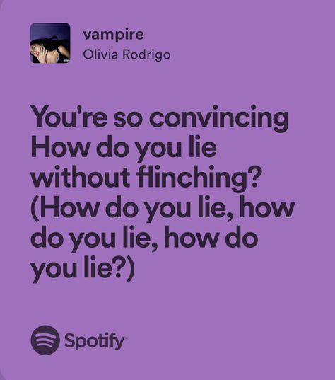 Traitor Lyrics, Vampire Lyrics, Noelle Core, Vampire Song, Vampire Olivia, Fav Song, Spotify Lyrics, Me Too Lyrics, Bad Idea