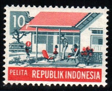 Free: Indonesia #768 from 1969, welfare house and family - Stamps - Listia.com Auctions for Free Stuff Grpahic Design, Postage Stamp Design, Book Cover Design Inspiration, Preppy Stickers, Retro Logo, Vintage Branding, Postal Stamps, Vintage Stamps, Digital Art Tutorial