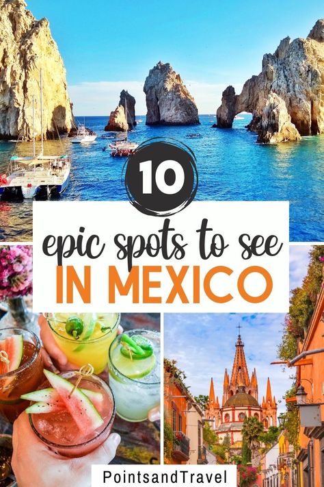 Where To Go In Mexico, Best Vacation Spots In Mexico, Best Places To Visit In Mexico, Mexico Must See, Mexico Vacation Spots, Things To Do In Progresso Mexico, Mexico Vacation Destinations, Mexico Tourist Attractions, Mexico Bucket List