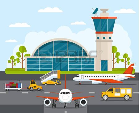 Airport clipart #3 Airport Clipart, Aviation Management, Cabin Crew Jobs, Aviation Training, Airport Design, Stall Shower Curtain, Clipart Free, Job Training, Cartoon Background