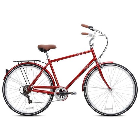 Old Fashioned Bike, Hybrid Bike, Art Classes, Bike, Red