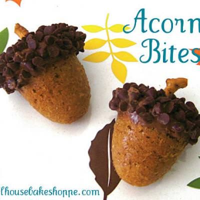 Acorn Bites, Acorn Cake Pops, Edible Crafts For Kids, Acorn Cake, Edible Acorns, Fun Fall Treats, Thanksgiving Cakes, Edible Crafts, Cake Bites