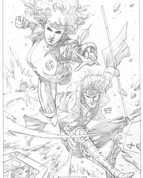 eduardo pansica on Instagram: “Commission done!! #marvel #rogue #gambit #xmen” Gambit Xmen, Comic Pencils, Gambit Marvel, Terror Art, Marvel Rogue, Comic Art Sketch, Rogue Gambit, Comic Book Shop, Indie Comic