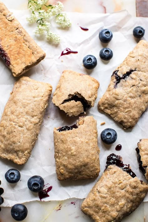 Homemade Blueberry Nutri Grain Bars | halfbakedharvest.com @hbharvest Homemade Store Bought Food, Fruit And Grain Bars, Nutrigrain Bar Recipe, Nutri Grain Bars, On The Go Breakfast, Homemade Cereal, Bar Food, Cereal Bars, Bar Recipe