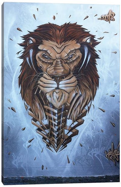 JAYN - Canvas Prints & Wall Art | iCanvas Amazing Sketches, New York Graffiti, Artist Business Cards, Dinosaur Art, Graffiti Artist, Be Thankful, Be Grateful, Chalk Art, Street Art Graffiti