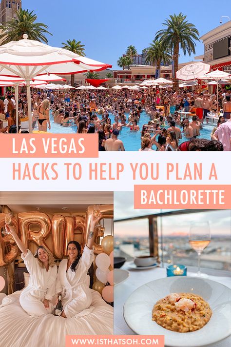 Vegas Bachelorette Party Planning Hack & Highlights! Vegas Bachelorette Party Outfits, Vegas Bachelorette Party Shirts, Weekend In Vegas, Vegas Pools, Las Vegas Bachelorette Party, Las Vegas Bachelorette, Vegas Bachelorette Party, Bachelorette Party Weekend, Vegas Theme