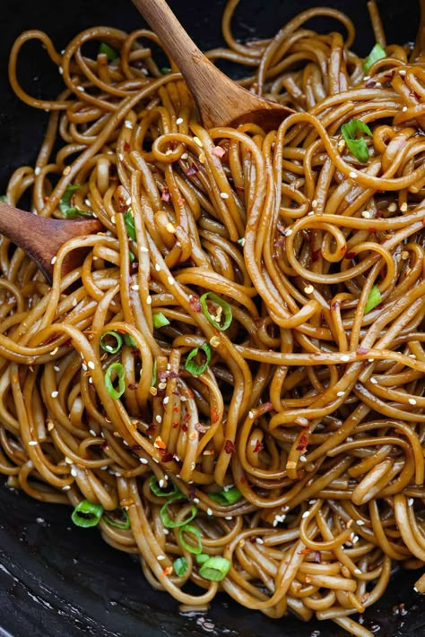 Teriyaki Noodles | The Recipe Critic Ramen Noodle Recipes Teriyaki, Teriyaki Broccoli Recipe, Teriyaki Sauce For Noodles, Dinner Recipes With Rice Noodles, Noodle Dinner Ideas Easy, Shrimp Teriyaki Noodles, Teriyaki Noodle Bowl, Teriyaki Spaghetti Noodles, Noodle Healthy Recipes