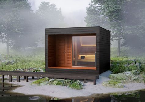 Earth Connection, Sauna Kit, Modular Cabins, Sauna House, Traditional Saunas, Steel Framing, Finnish Sauna, Sauna Design, Steam Sauna