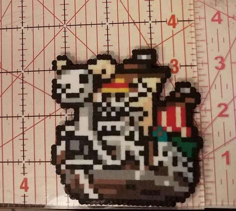 One Piece Pearler Beads, Perler Bead One Piece, One Piece Perler Beads Pattern, One Piece Perler, One Piece Perler Beads, Anime Perler Beads, Piskel Art, Perler Creations, Melty Bead Patterns