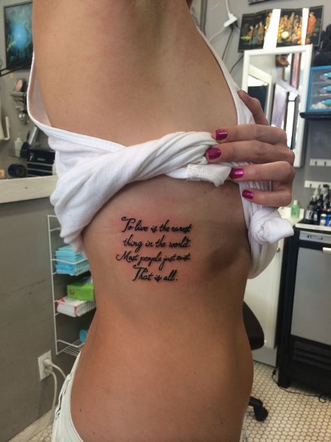 My newest ink courtesy of #oscarwilde #rib tattoos Bone Tattoo, Bone Tattoos, Collar Bone Tattoo, Collar Bone, Tattoos For Women, Tattoo Quotes, Tatting, Tattoos, Collar