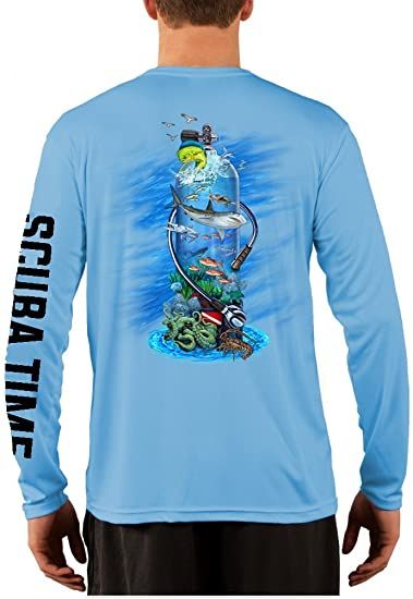 Underwater Tattoo, Scuba Diving Tank, Fishing Gifts For Men, Diving Tank, Bass Fishing Shirts, Ocean Shirt, Boys Tank Tops, Mens Fishing Shirts, Being Outdoors