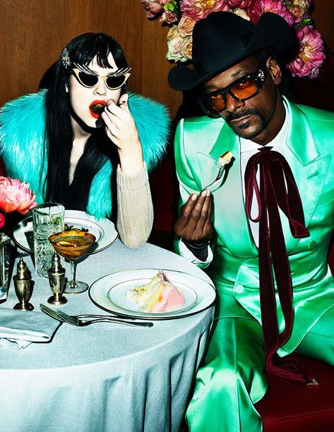 All the Best Fashion Campaigns of Spring/Summer 2022 Gucci 2022, Gucci Campaign, Love Parade, Leon Bridges, Satin Suit, Liu Wen, Erin Wasson, Hollywood Boulevard, Snoop Dog