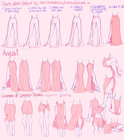 How To Draw Clothes, Draw Clothes, Different Types Of Dresses, Drawing Help, Drawing Anime Clothes, Fashion Design Drawings, Drawing Clothes, Drawing Lessons, Art Tutorials Drawing