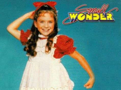 Vicky The Robot.  She was my idol!!!! Small Wonder Tv Show, 80s Shows, 80 Tv Shows, 80s Tv, Small Wonder, Classic Television, Book Tv, Real Girls, Blast From The Past