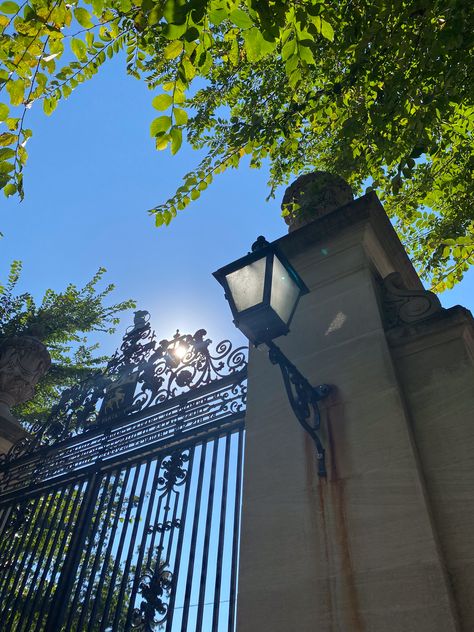 #harvard #harvardyard #dunsterhouse #harvardsummer #harvardaesthetic #fallaesthetic #newenglandsummer #academia #ivyleague #ivyleaguesummer #ivyleagueaesthetic #irongate #studymotivation #harvarduniversity Ivy League Aesthetic, Harvard Yard, House Gate, Ivy Leaves, New England Fall, Ivy Leaf, Harvard University, Iron Gate, Ivy League