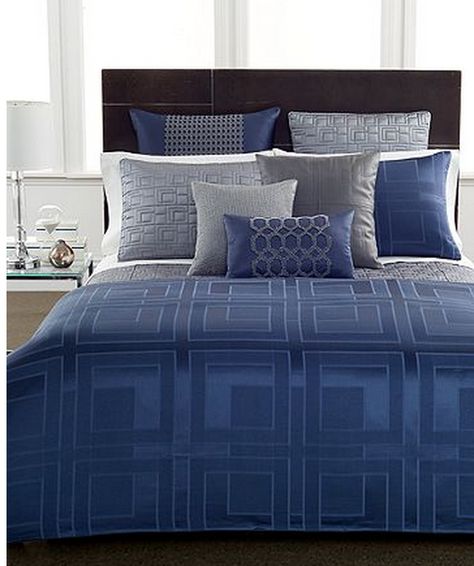 Royal blue comforter. Hotel Bedding Sets, Bedroom Makeovers, Hotel Bedding, Hotel Collection Bedding, Covers Bed, Blue Comforter, Luxurious Hotel, Bedding Sets Online, Hotel Bed