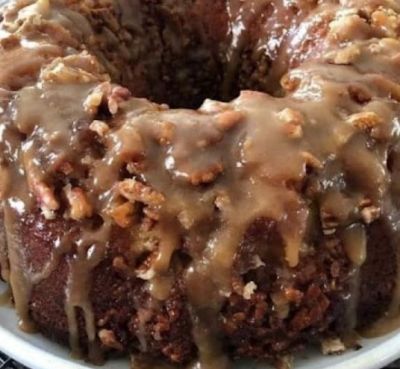 Ooey-Gooey Goodness! Try this with a cup of coffee or ice cold glass of milk. You'll be glad you did. Ingredients Pecan Topping 1/2 cup butter {melted} 1/2 cup brown sugar {packed} 1/4 cup corn syrup 1/4 tsp salt 1 cup chopped pecans Cake Batter 1 box vanilla cake mix 3 large eggs 1/2 cup... Pecan Upside Down Bundt Cake, German Chocolate Pound Cake, Apple Pound Cake, Upside Down Bundt Cake, Pecan Upside Down Cake, Pecan Pie Filling, Chocolate Pound Cake, Vanilla Cake Mixes, Pecan Cake