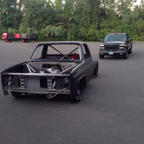 83 C10 Pro Touring Truck - Page 10 Race Truck, Pro Touring Cars, Chevy Stepside, Hot Rod Pickup, 72 Chevy Truck, Lowered Trucks, Custom Chevy Trucks, Chevy Pickup Trucks, Drifting Cars